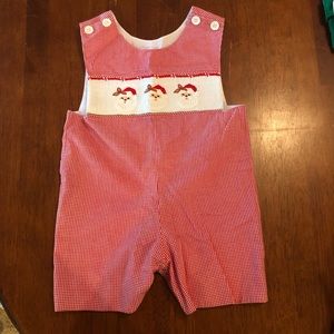 Smocked Santa jon jon